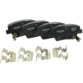 لنت ترمز عقب پژو 206 تیپ 5 (موتور TU5) تکستار (دست چهار عددی) شرکتی ایساکو اصل 1620200425